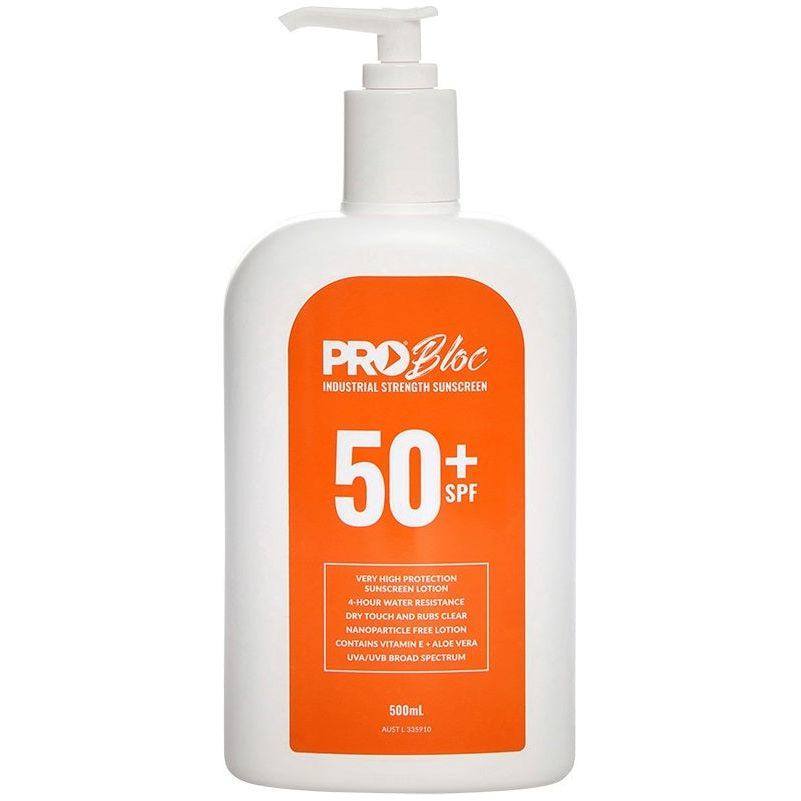 ProChoice Probloc 50+ Sunscreen 500mL (SS500-50) - Ace Workwear