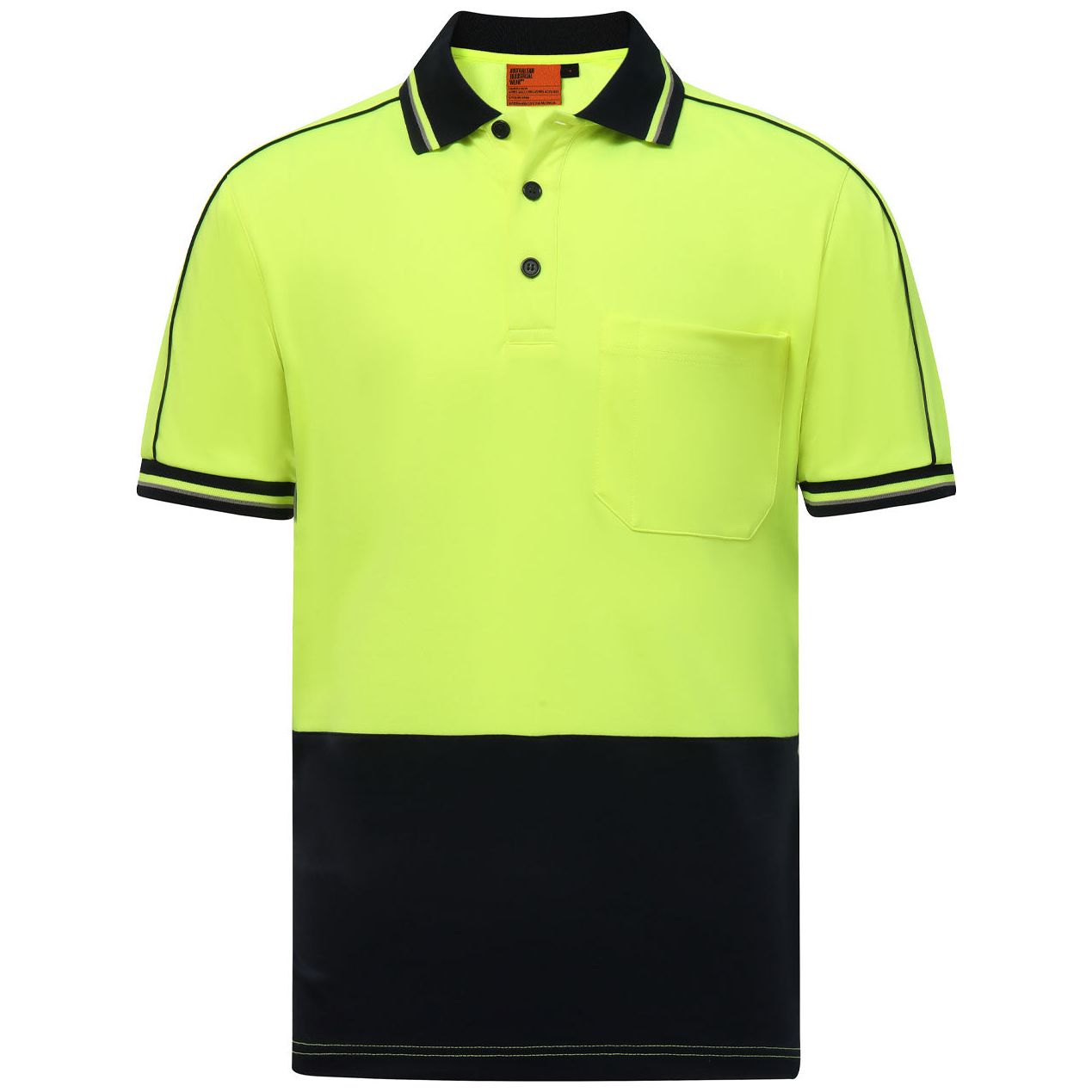 Winning Spirit Hi-Vis Sustainable Cool-Breeze Safety Polo (SW89) - Ace Workwear