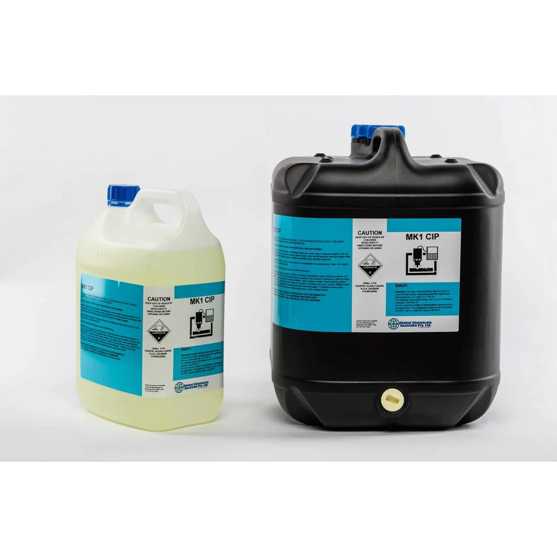 MK1-CIP Chlorinated Alkali Detergent - 20 Liters - Ace Workwear