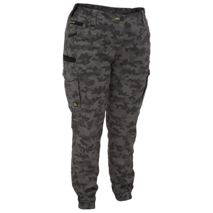 Bisley Womens Flx & Move Stretch Camo Cargo Pants - Limited Edition (BPCL6337) - Ace Workwear