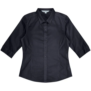 Aussie Pacific Kingswood Ladies 3/4 Sleeve Shirt (2910T)