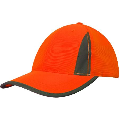 Luminescent Safety Cap With Reflective Inserts And Trim - Pack of 25 (3029) - Ace Workwear