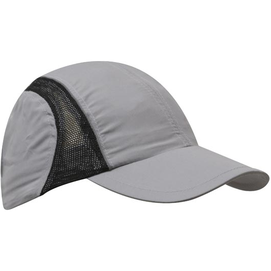 Microfibre & Mesh 4 Panel Sports Cap With Reflective Trim - Pack of 25 (3814)