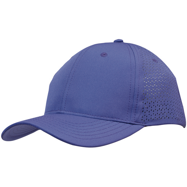 Sports Ripstop Twill Cap With Triangle Preforations (3977)