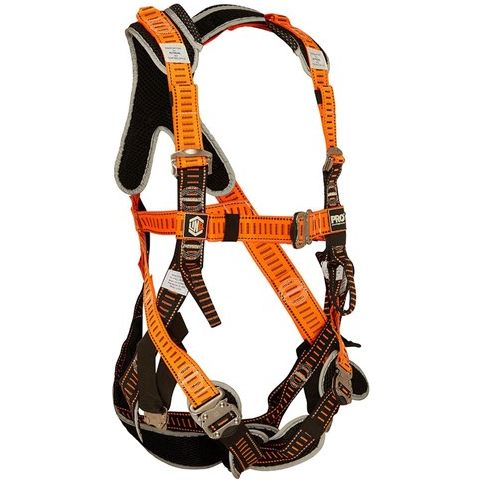 LINQ Elite Riggers Harness Stainless Steel - Standard (M - L) cw Harness Bag (H301SS)