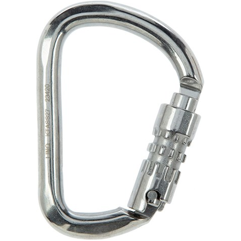 LINQ Karabiner - Triple Action Stainless Steel 27mm (KTASS27)