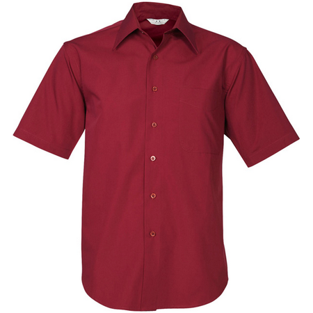 Biz Collection Metro Mens Short Sleeve Shirt (SH715) (Clearance) - Ace Workwear