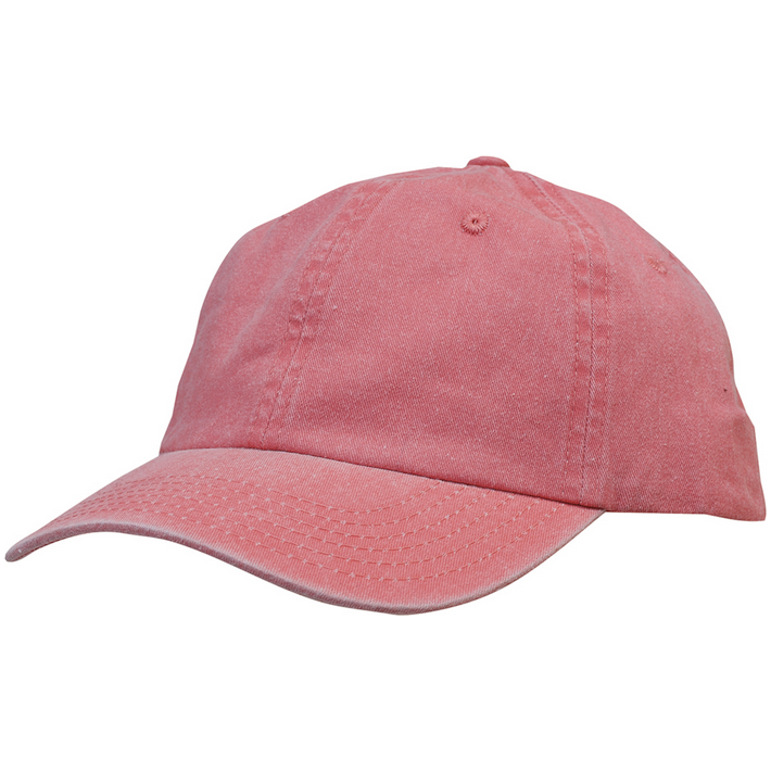 Enzyme Washed Pigment Dyed Cotton Twill Cap - Pack of 25 (3968)