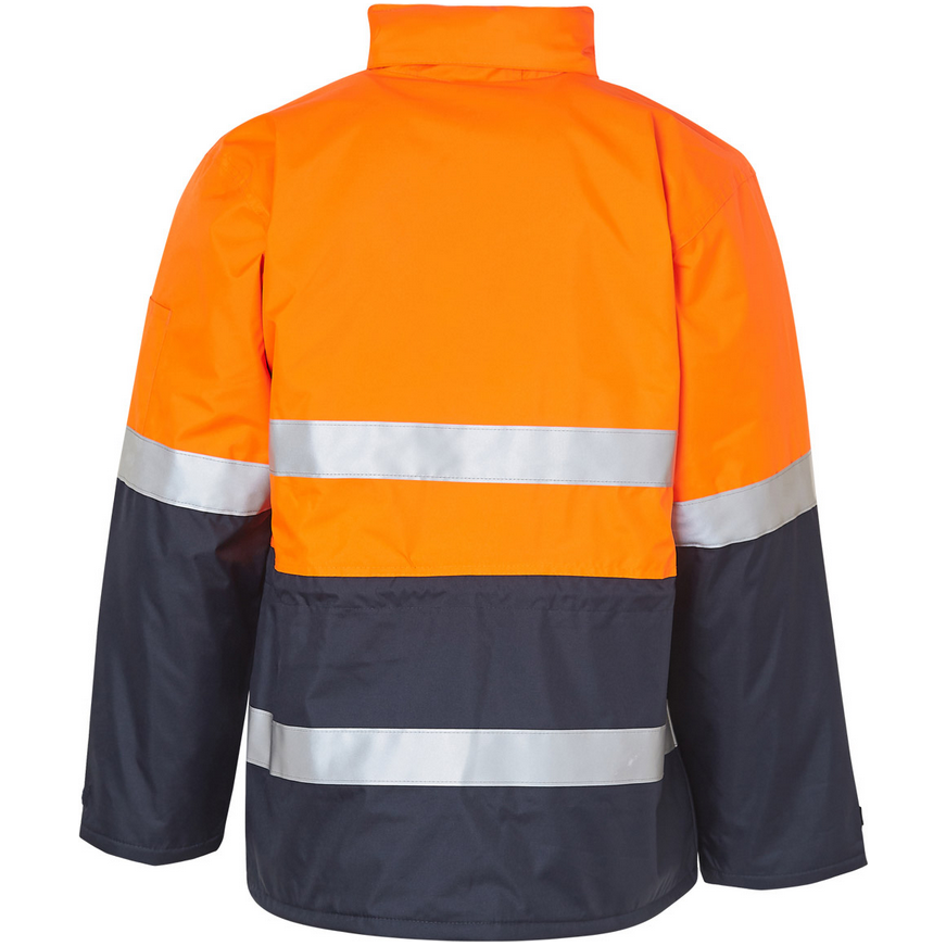 Winning Spirit Hi-Vis Long Line Jacket Polar With Fleece Linning (SW50)