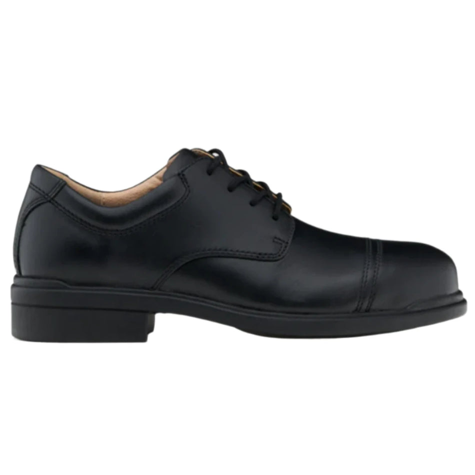 Blundstone Classic Black Leather Lace Up Dress Steel Cap Safety Shoe (785) (Pre Order) - Ace Workwear