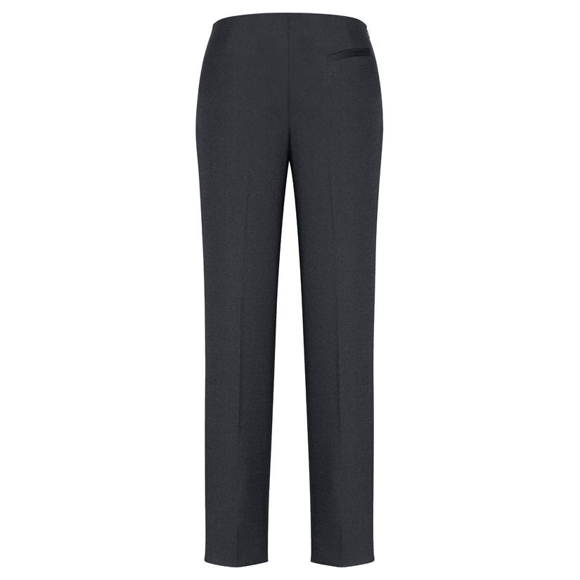 Biz Corporates Womens Bandless Slim Leg Pants (10121) Ladies Skirts & Trousers, signprice Biz Corporates - Ace Workwear