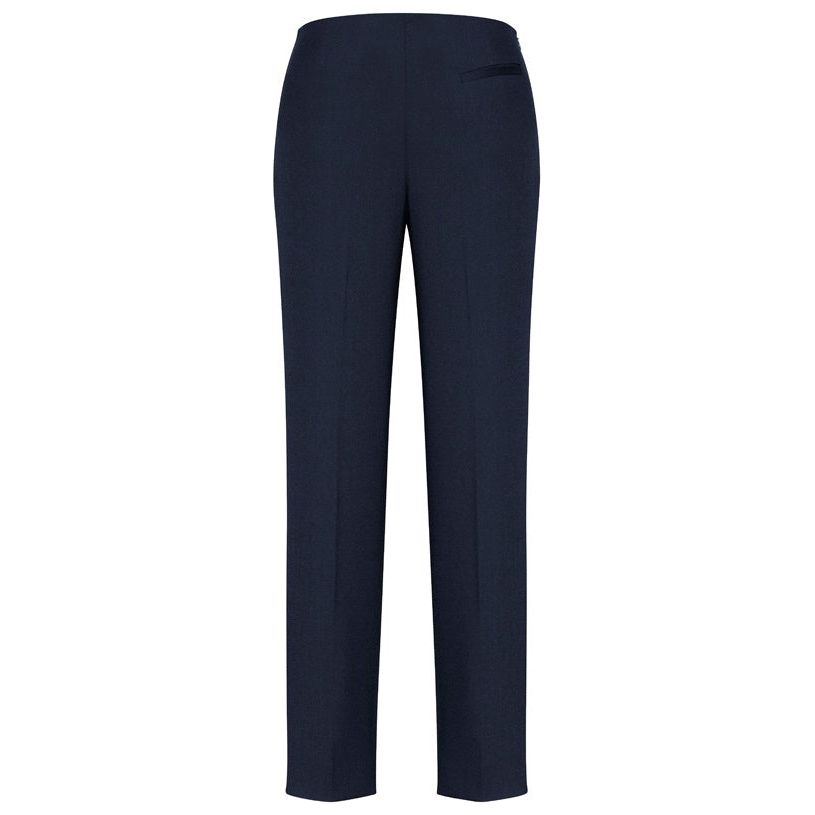 Biz Corporates Womens Bandless Slim Leg Pants (10121) Ladies Skirts & Trousers, signprice Biz Corporates - Ace Workwear