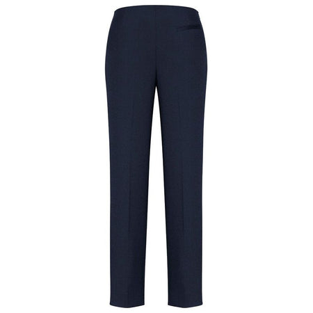 Biz Corporates Womens Bandless Slim Leg Pants (10121) Ladies Skirts & Trousers, signprice Biz Corporates - Ace Workwear