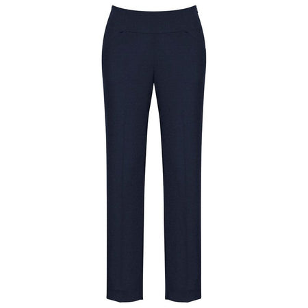 Biz Corporates Womens Bandless Slim Leg Pants (10121) Ladies Skirts & Trousers, signprice Biz Corporates - Ace Workwear