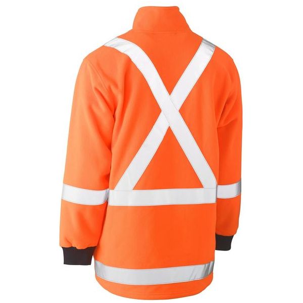 Bisley TTMC X Taped Hi Vis Fleece Pullover (BK6249XT)