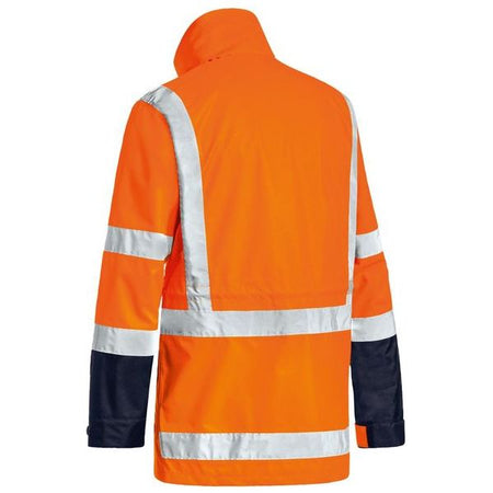 Bisley Water Resistant TTMC-W17 5 In 1 Rain Jacket (BJ6377HT) - Ace Workwear