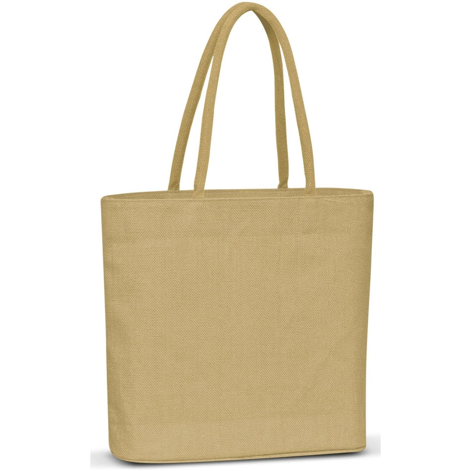 Carrera Jute Tote Bag (Carton of 50pcs) (108035) signprice, Tote Bags Trends - Ace Workwear