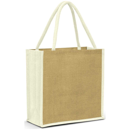 Monza Jute Tote Bag (Carton of 50pcs) (108037) signprice, Tote Bags Trends - Ace Workwear