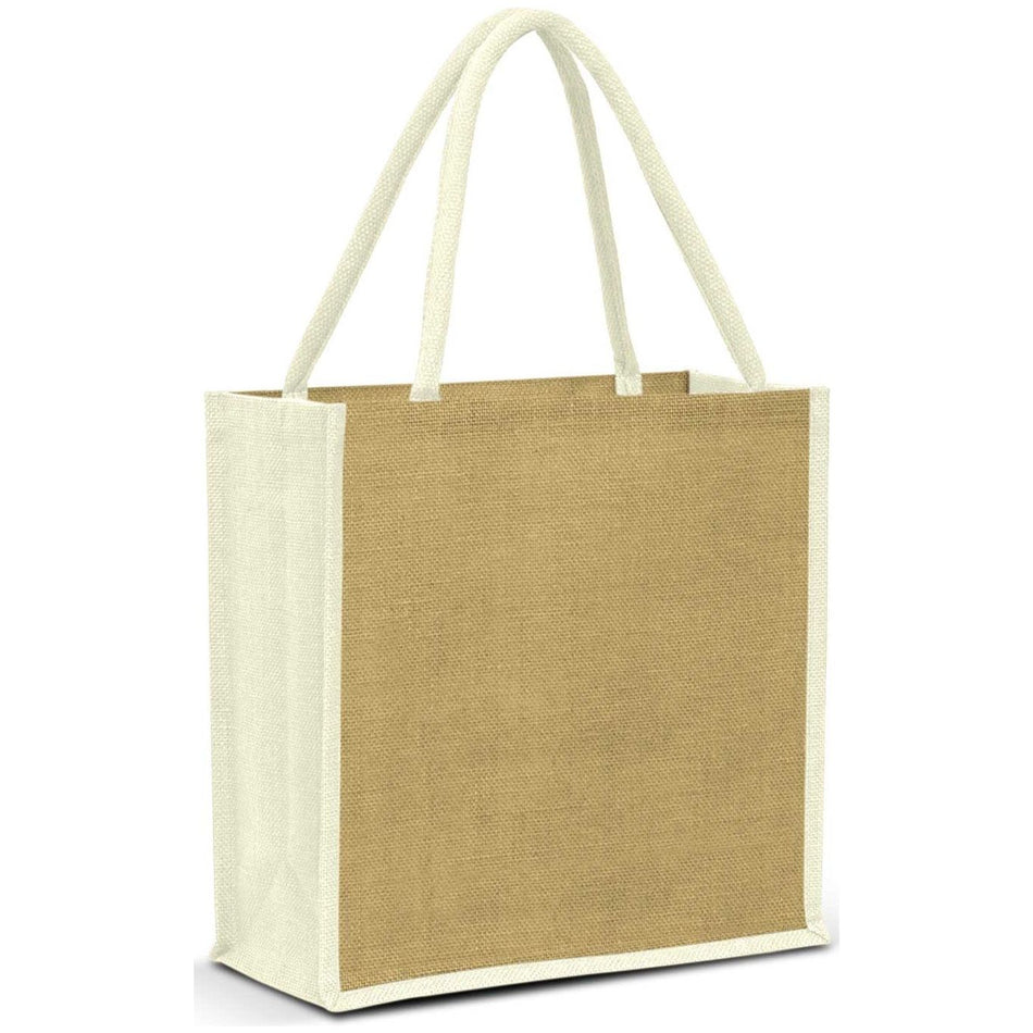 Monza Jute Tote Bag (Carton of 50pcs) (108037) signprice, Tote Bags Trends - Ace Workwear