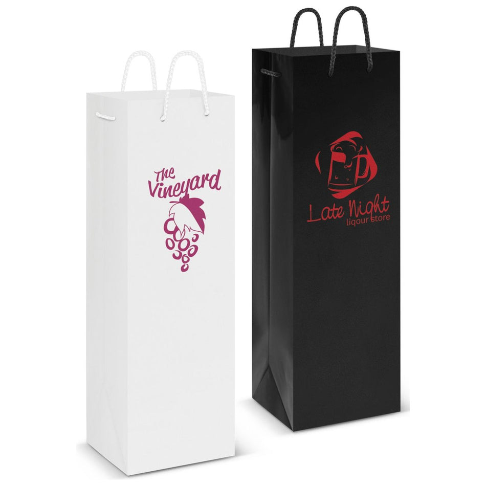 Laminated Wine Bag (Carton of 100pcs) (108515) signprice, Wine Carriers Trends - Ace Workwear