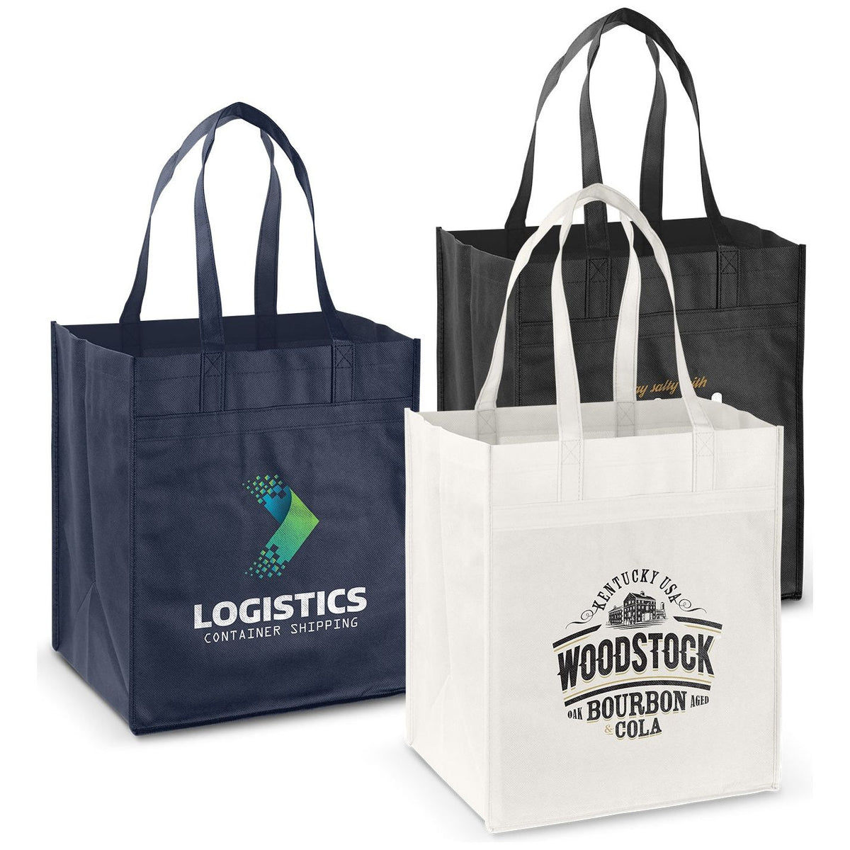 Mega Shopper Tote Bag (Carton of 100pcs) (109071) signprice, Tote Bags Trends - Ace Workwear