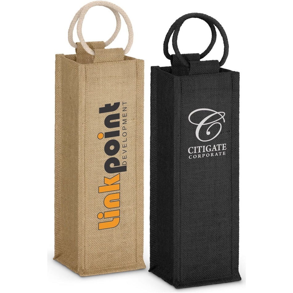 Napoli Jute Wine Carrier (Carton of 50pcs) (109081) signprice, Wine Carriers Trends - Ace Workwear