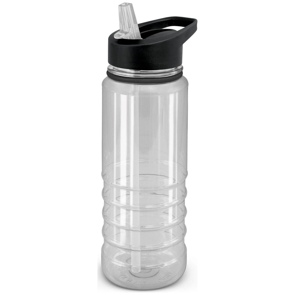 Triton Elite Bottle - Clear and Black (Carton of 48pcs) (110748)