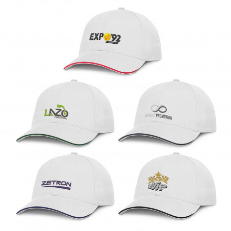 Swift Cap - White - Pack of 25