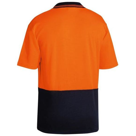 Bisley Two Tone Hi Vis Short Sleeve Polo Shirt (BK1234) - Ace Workwear