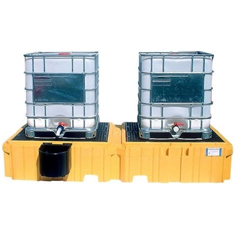 PRATT IBC Spill Pallet Twin Side By Side 2 Tank (1144) IBC Spill Pallets, signprice Pratt - Ace Workwear