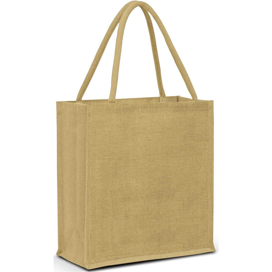 Lanza Jute Tote Bag - Colour Match (Carton of 50pcs) (115326) signprice, Tote Bags Trends - Ace Workwear