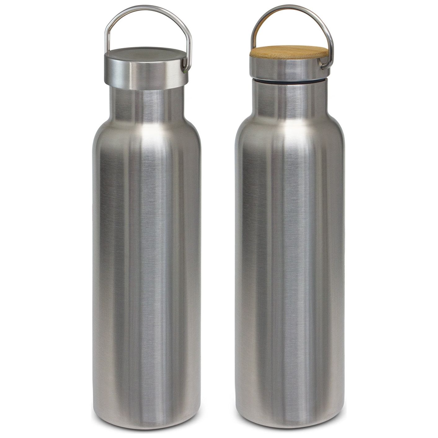 Nomad Deco Vacuum Bottle - Stainless (Carton of 25pcs) (115748) Drink Bottles - Metal, signprice Trends - Ace Workwear