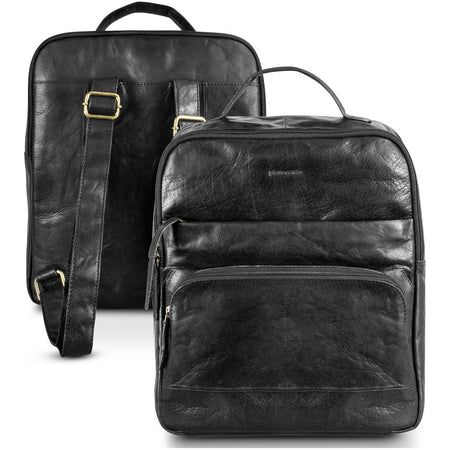 Pierre Cardin Leather Backpack (121120) signprice Trends - Ace Workwear