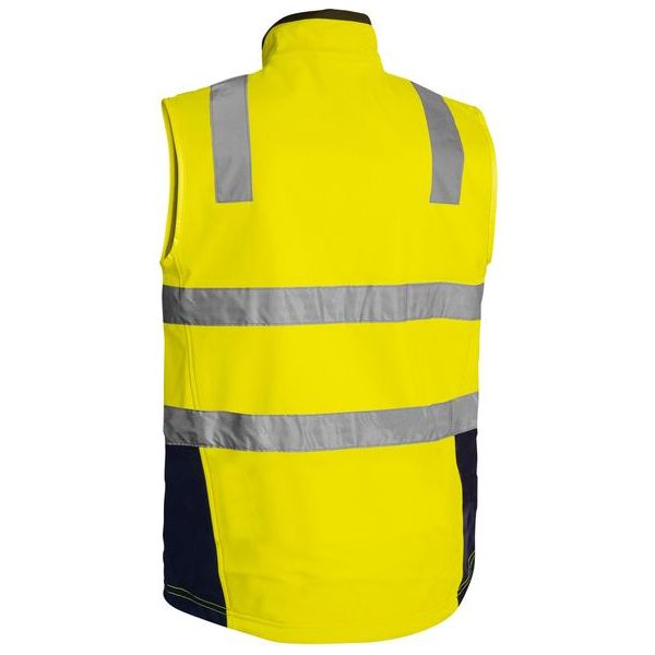 Bisley Hi Vis Taped Soft Shell Vest (BV0348T)