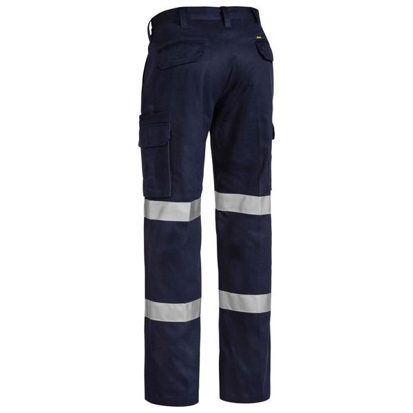 Bisley Flat Front Double Taped Heavy Duty Cotton Drill Cargo Pants (BPC6003T)