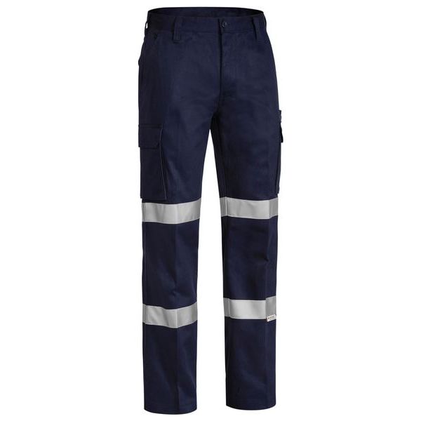 Bisley Flat Front Double Taped Heavy Duty Cotton Drill Cargo Pants (BPC6003T)