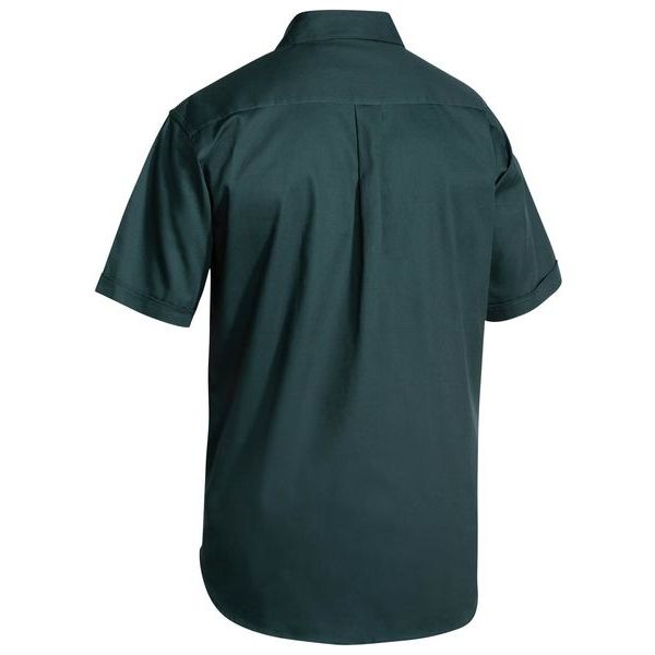 Bisley Original Cotton Short Sleeve Drill Shirt (BS1433) - Ace Workwear