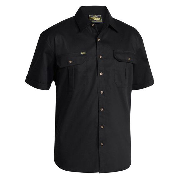 Bisley Original Cotton Short Sleeve Drill Shirt (BS1433) - Ace Workwear