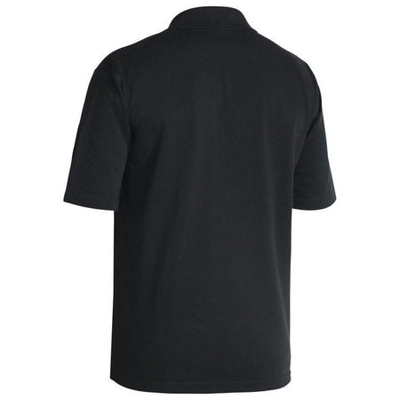 Bisley Short Sleeve Polo Shirt With Rib Knit Collar And 3 Button Front Placket (BK1290) - Ace Workwear