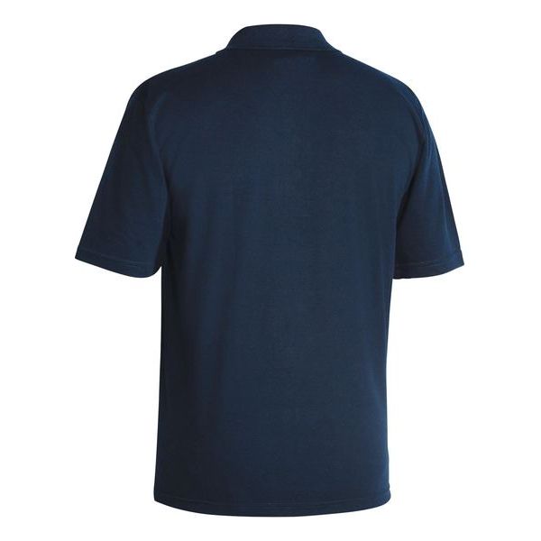 Bisley Short Sleeve Polo Shirt With Rib Knit Collar And 3 Button Front Placket (BK1290) - Ace Workwear