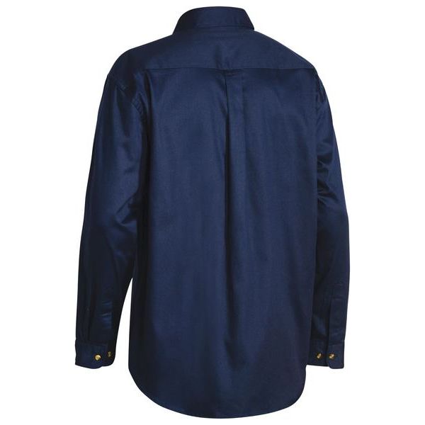 Bisley Original Cotton Long Sleeve Drill Shirt (BS6433) - Ace Workwear