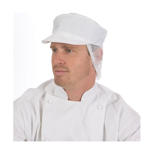 DNC Cap with Net Back (1621) Chef Hats & Accessories DNC Workwear - Ace Workwear