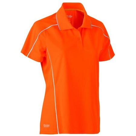 Bisley Hi Vis Womens Cool Mesh Polo Shirt (BF51 & BF61) - Ace Workwear