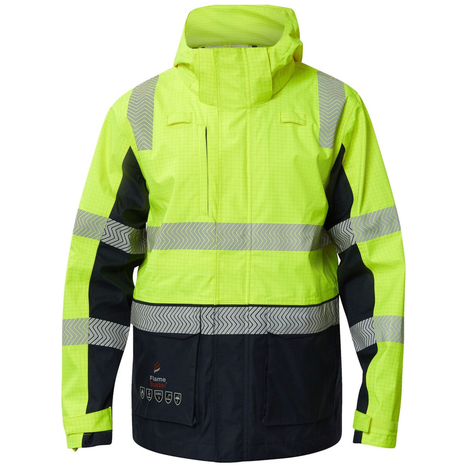 Workcraft Torrent HRC2 Reflective Wet Weather 3 In 1 Jacket With Tape (FJV032)