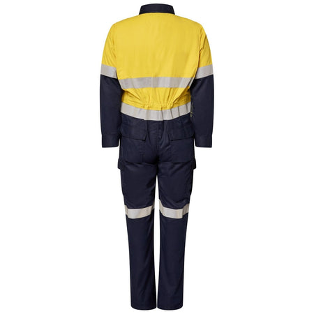 Workcraft Torrent HRC2 Hi Vis Two Tone Coverall with FR Reflective Tape (FCT005A) - Ace Workwear