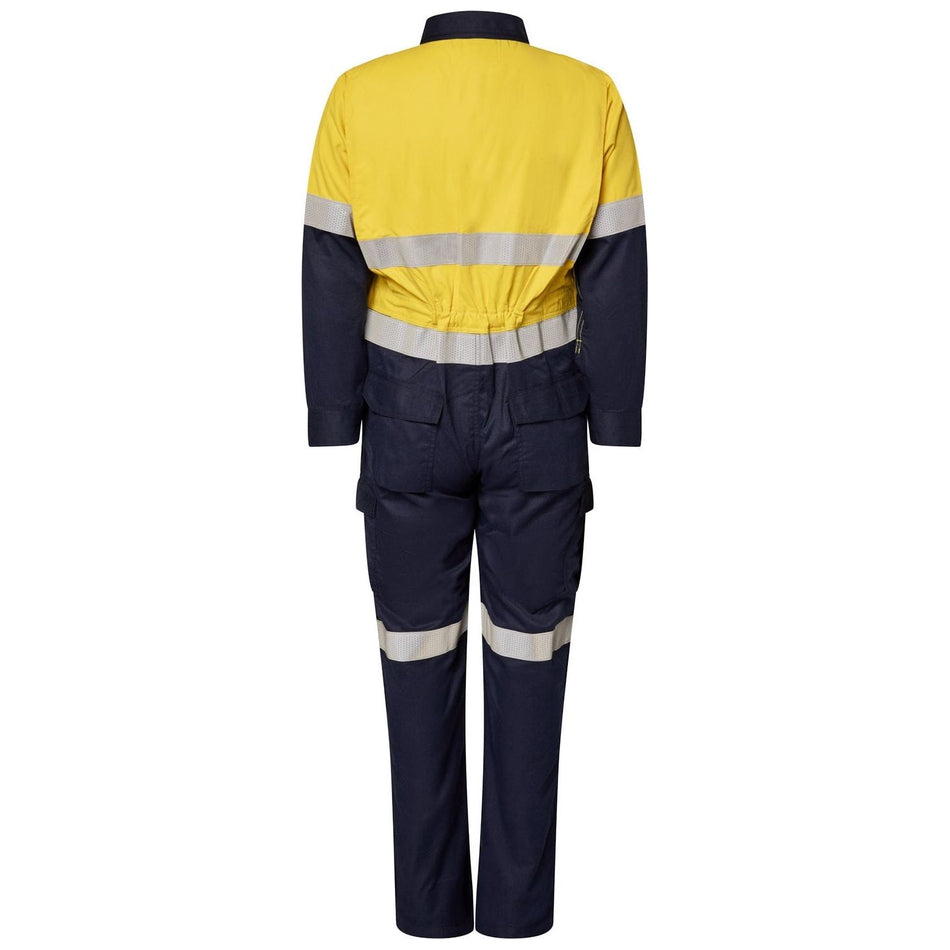 Workcraft Torrent HRC2 Hi Vis Two Tone Coverall with FR Reflective Tape (FCT005A)