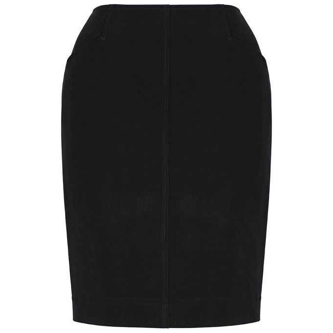 Biz Corporates Womens Bandless Pencil Skirt (20717) Ladies Skirts & Trousers, signprice Biz Corporates - Ace Workwear