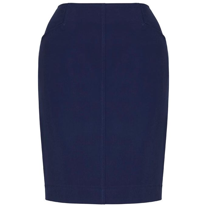 Biz Corporates Womens Bandless Pencil Skirt (20717) Ladies Skirts & Trousers, signprice Biz Corporates - Ace Workwear