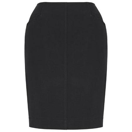 Biz Corporates Womens Bandless Pencil Skirt (20717) Ladies Skirts & Trousers, signprice Biz Corporates - Ace Workwear