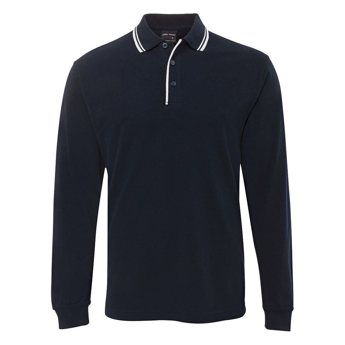 JB's L/S Contrast Polo (210XC) Plain Polos JB's Wear - Ace Workwear